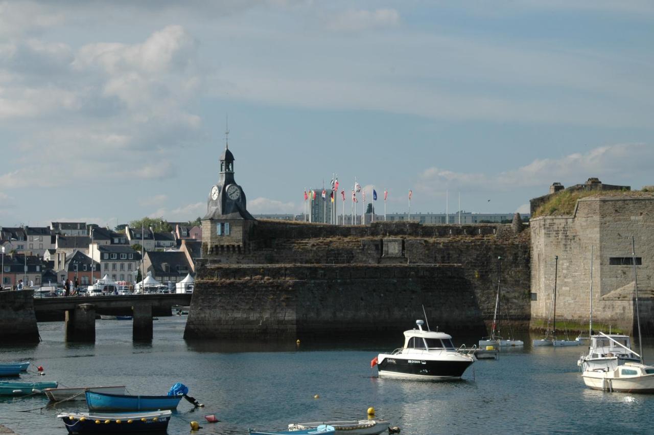 Appartement Corniche I 40 M2 - 40 M de l'eau ! AU CALME Concarneau Extérieur photo